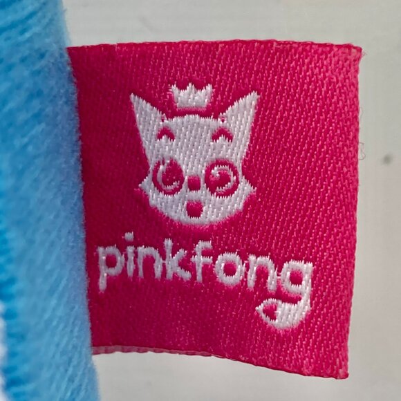 Pink Fong Baby Shark Stuffed Animal Plush Doll Toy Blue 15 Inch No Sound Cute - Picture 5 of 7